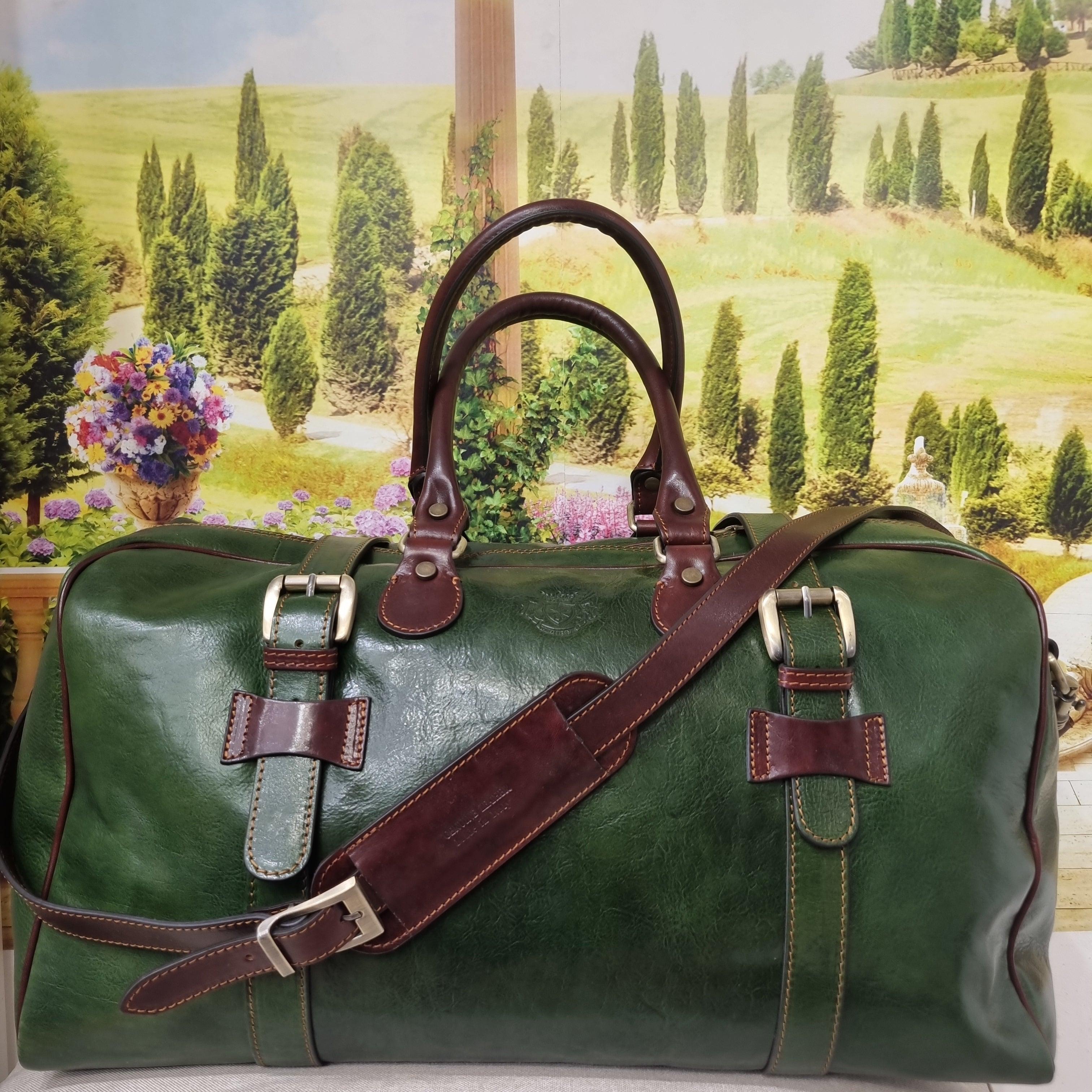 Tuscany Leather Lisbona Leather Travel Bag at Luggage Superstore