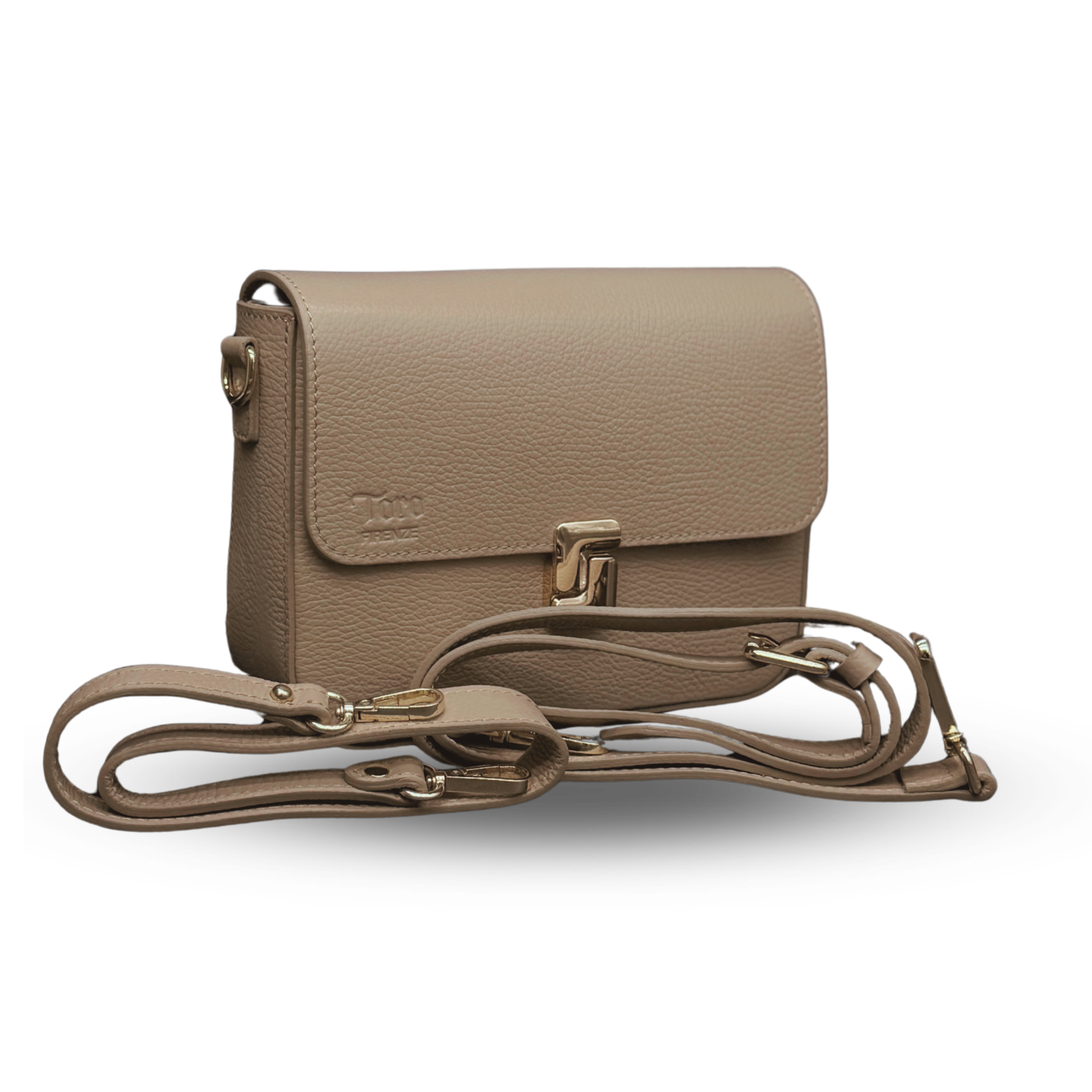 Kessy Q Bag in Off-White Leather